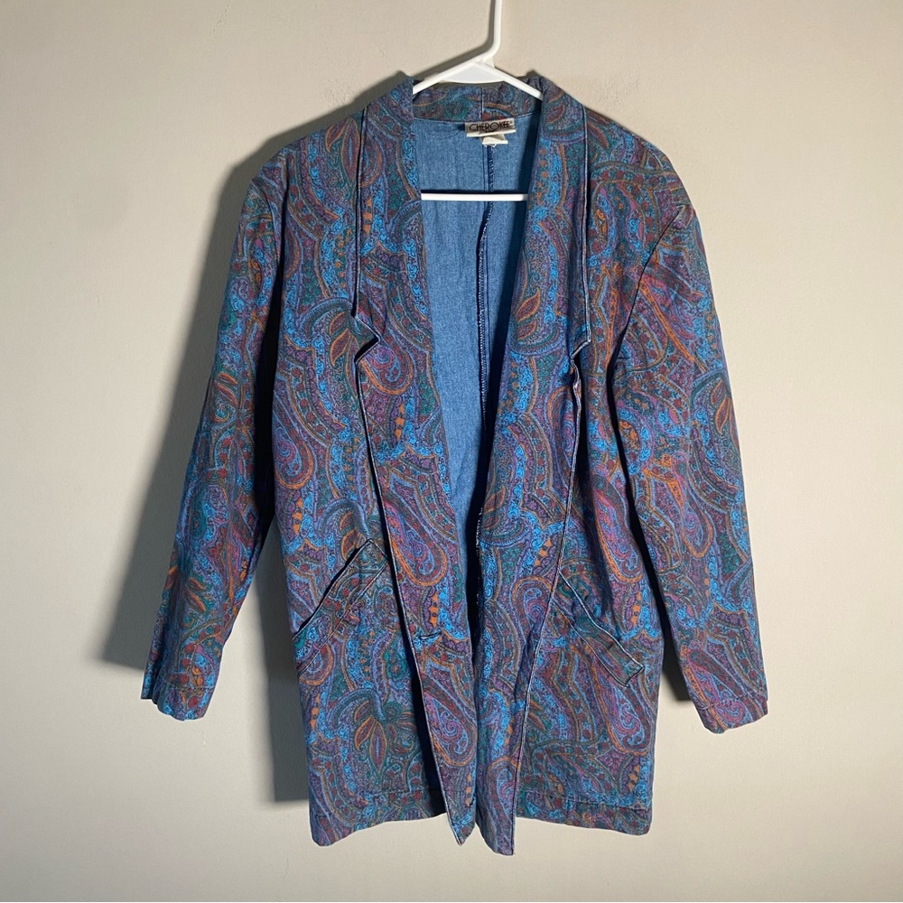 Vintage Cherokee Denim Blazer